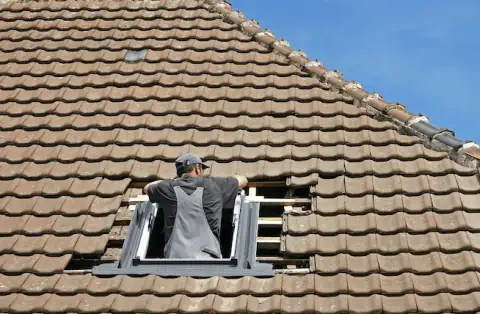 Pose de velux - Moye